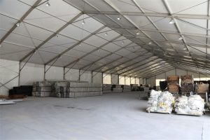 warehouse tent