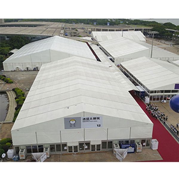 Custom luxury heavy duty marquee exhibition tent