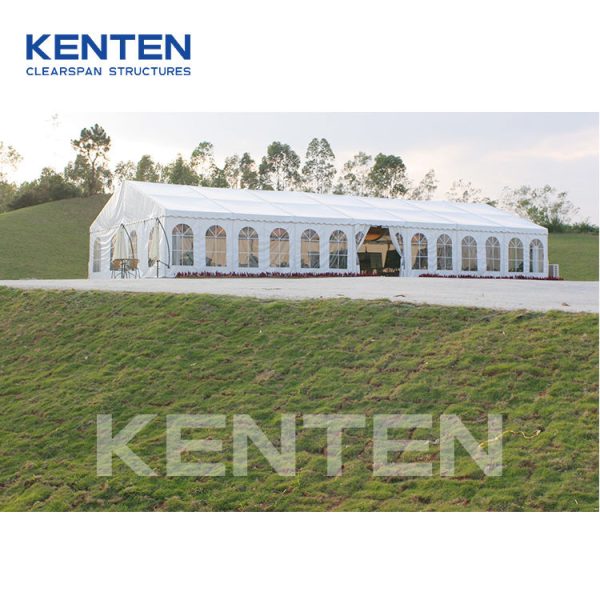 large frame event tent for churches