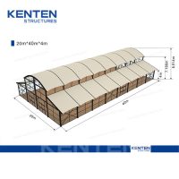 20m x 40m x 4m Atrium Tent For Wedding