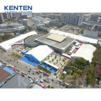 Custom marquee exhibition tent