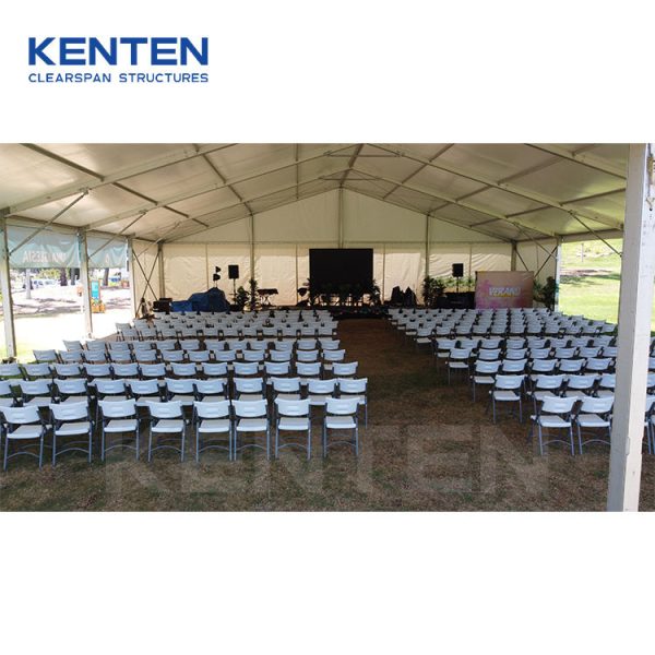 large frame event tent for churches