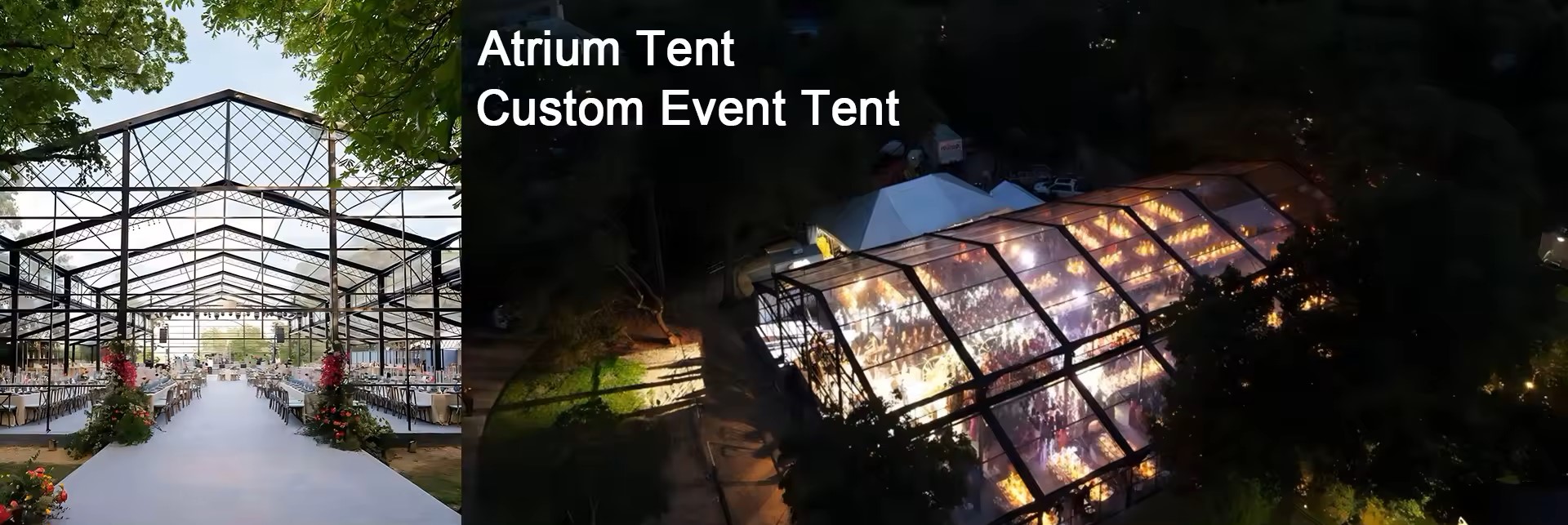 atrium tent event