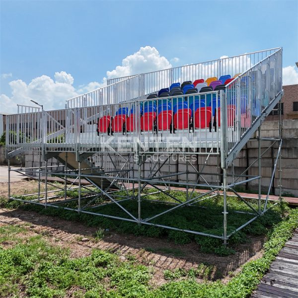 outdoor aluminum bleachers grandstands