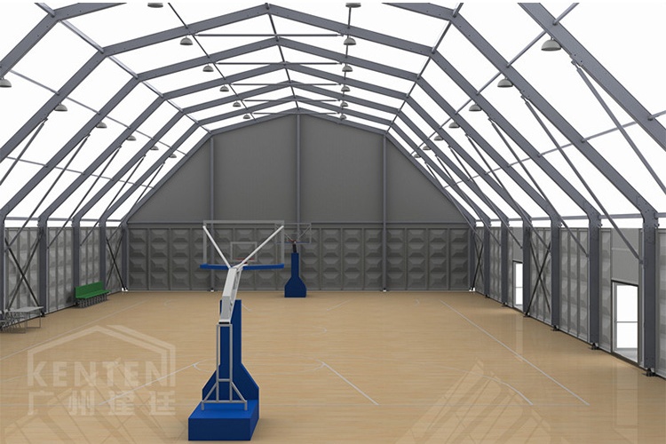 Carpa para cancha de baloncesto