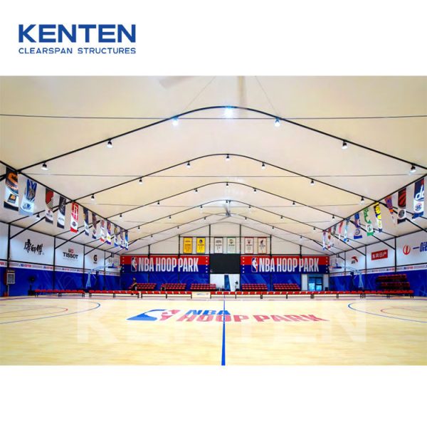 Carpa para cancha de baloncesto