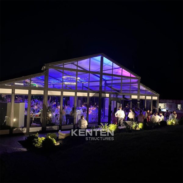 Black Frame Atrium Tents