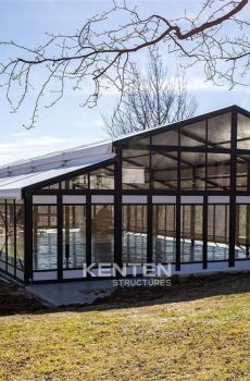 Black Frame Atrium Tents