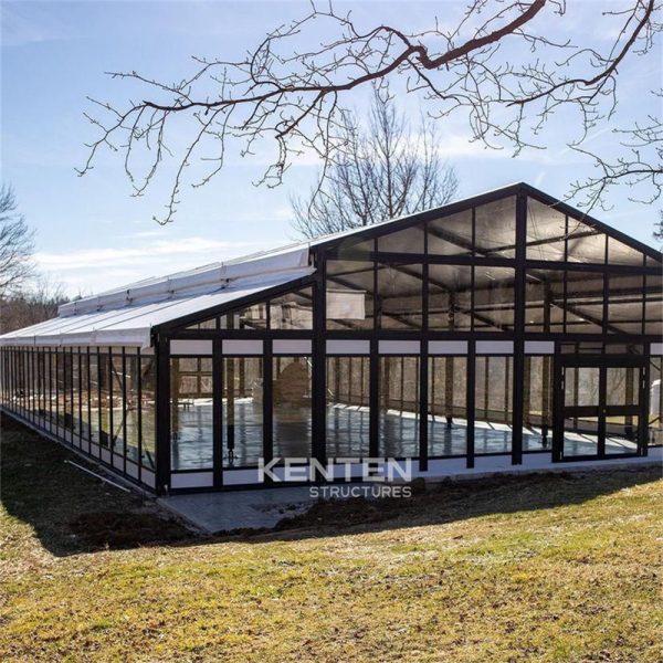 Black Frame Atrium Tents