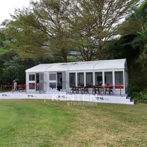 Small Aluminum Tent