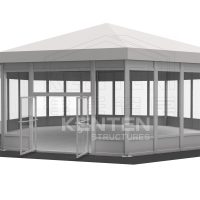 8 Sided Polygon Tent - 13