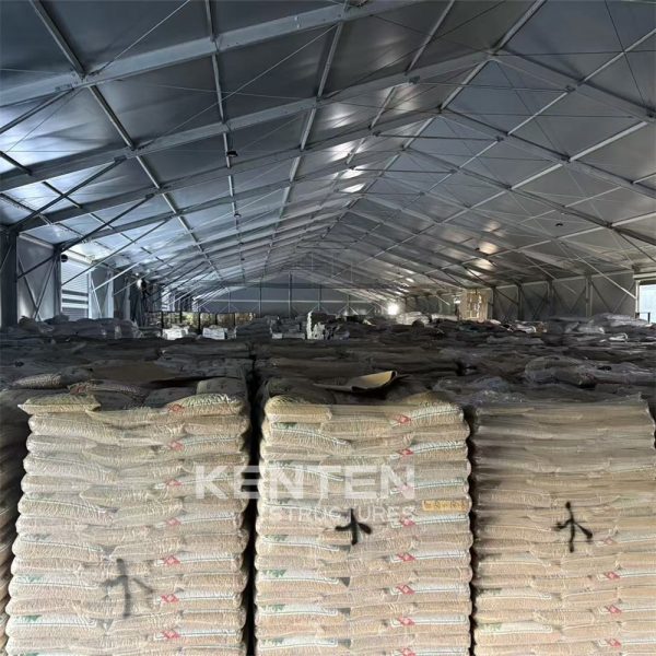 Storage Solutions with Two 30-Meter Warehouse tent