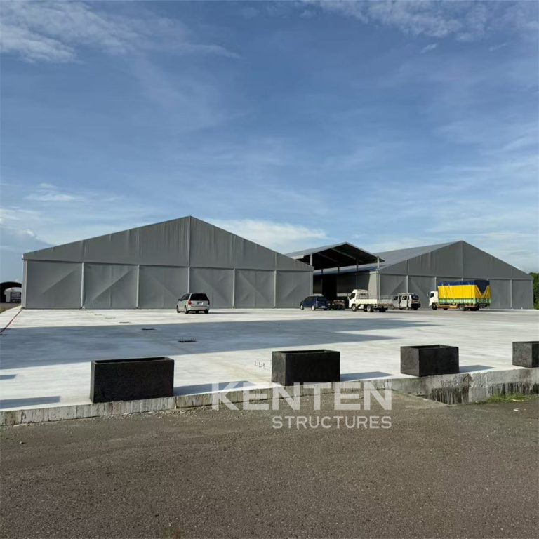 Storage Solutions with Two 30-Meter Warehouse tent