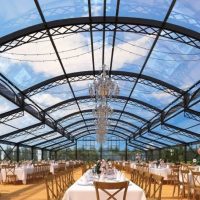Aluminum Atrium Wedding