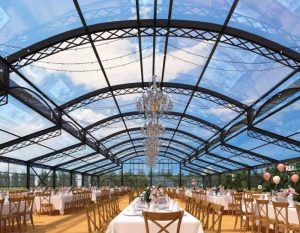 Aluminum Atrium Wedding