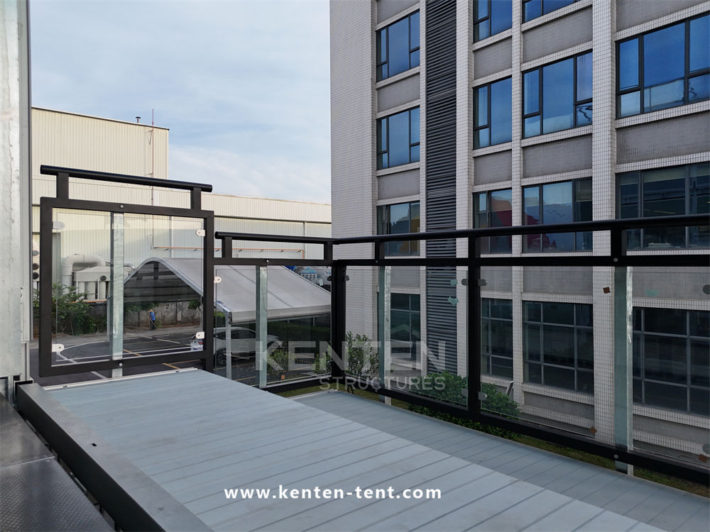 Three Story Tent Viewing Deck