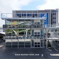 Three Story Tent - Permanent Structure