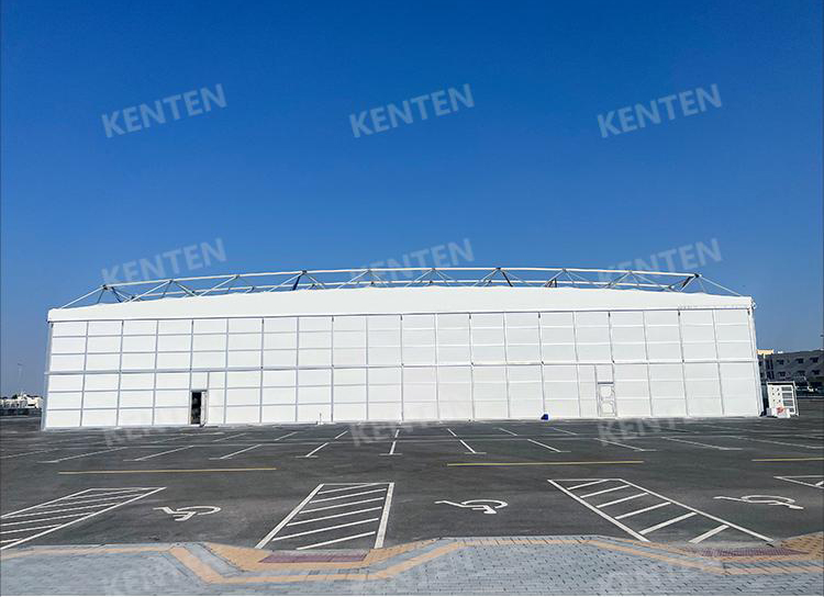 Permanent Two Story Exhibition Tent