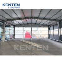 three-story marquee tent