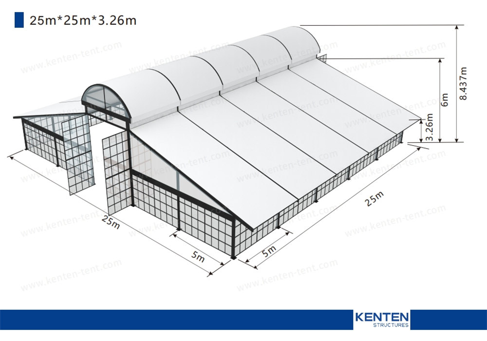 25m Atrium Tent