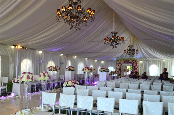 A Structure Tent For Wedding
