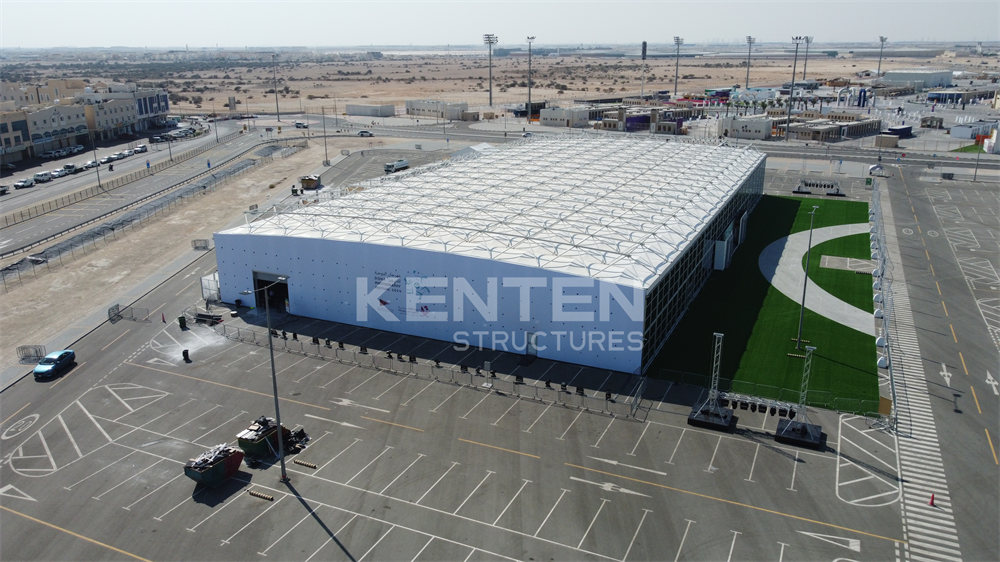 Efficient Exhibition Space: Pyramid Structure Tent Becomes the Preferred Choice
