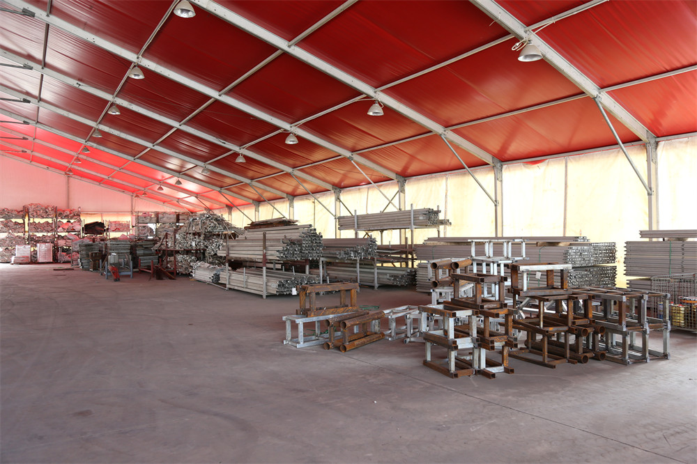 temporary warehouse tent