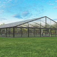 Transparent PVC Cover for event tent