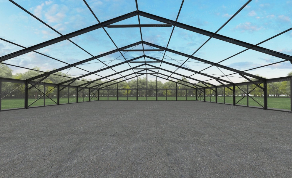 Transparent PVC Cover for event tent