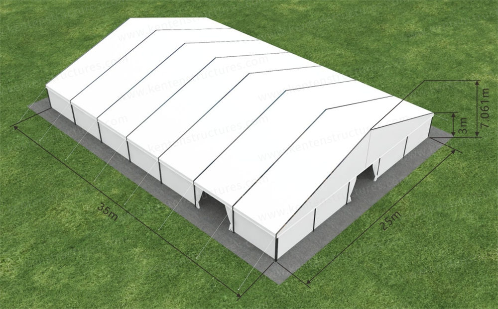 25x35x3m A-Frame Structure Tent