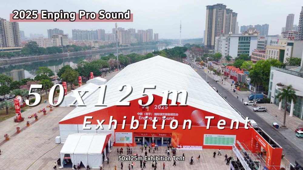 50x125m exhibition tent