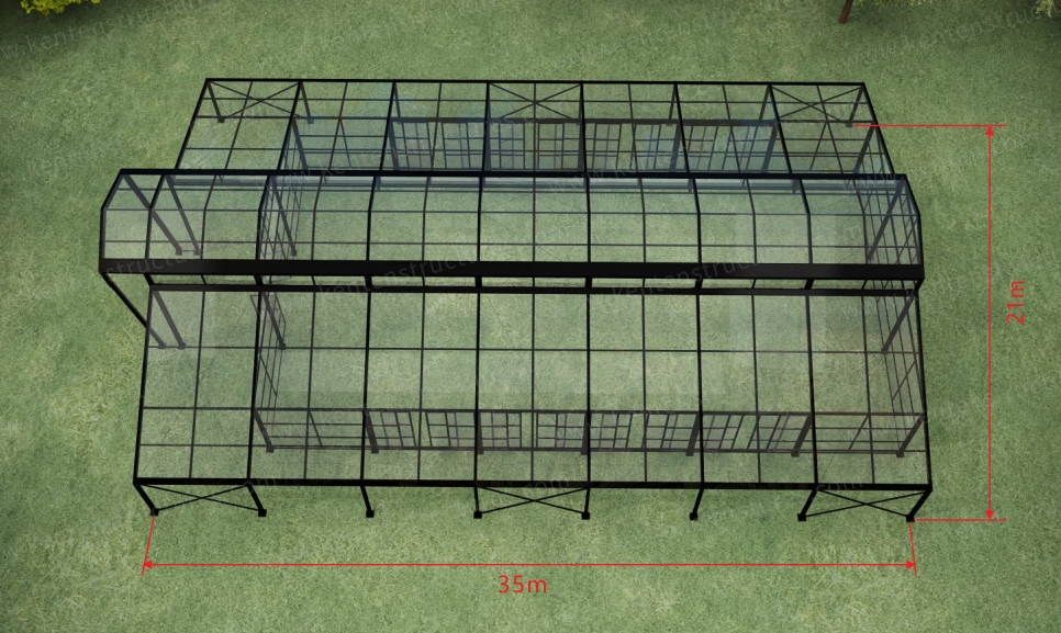 21x35m atrium tent