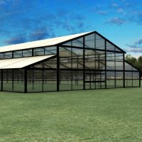 25×35×3m Beige Atrium Tent