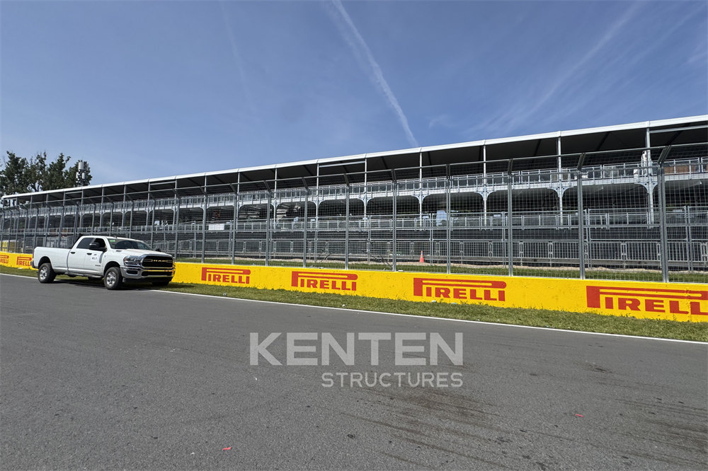 Two Story Tent for the F1 Grand Prix in Montreal
