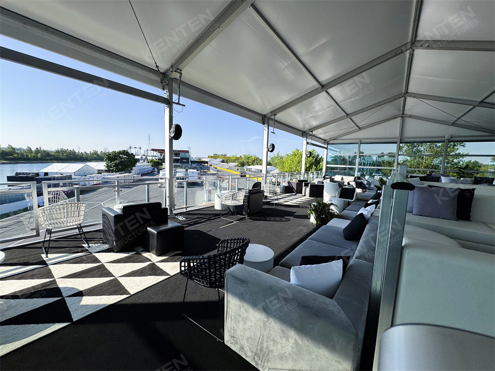 Double-layer tents