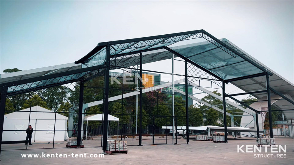 Transparent Wedding Atrium Tent: Outdoor Wedding Venue Space Solution
