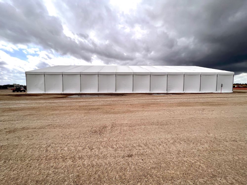 30x60m warehouse tent