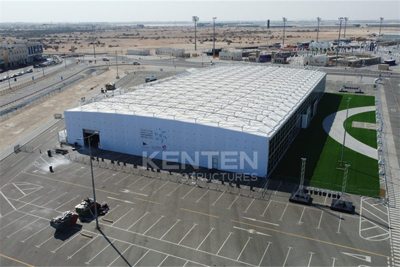 KENTEN Qatar Project Exhibition Tent Hall
