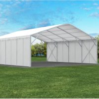 20x20m Curved Tent