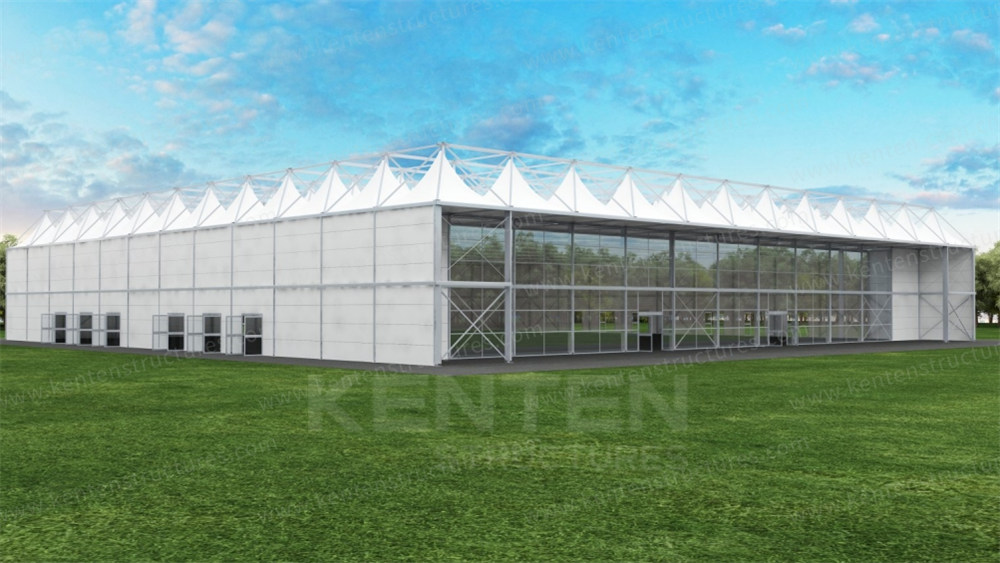 60x60x8m Pyramid Structure Tent