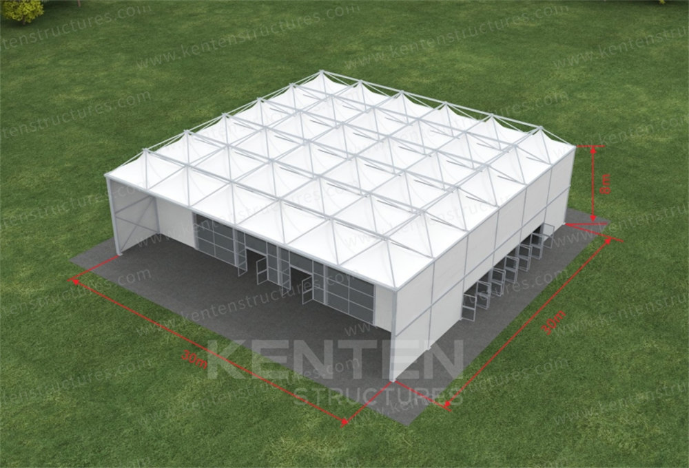 30m Pyramid Structure Tent
