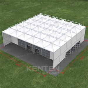 30m Pyramid Structure Tent can be used for commercial exhibition hall