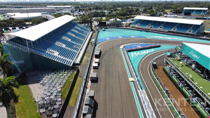 Formula 1 Grand Prix - aluminum alloy stands