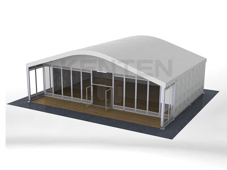 Curved Party Tent
