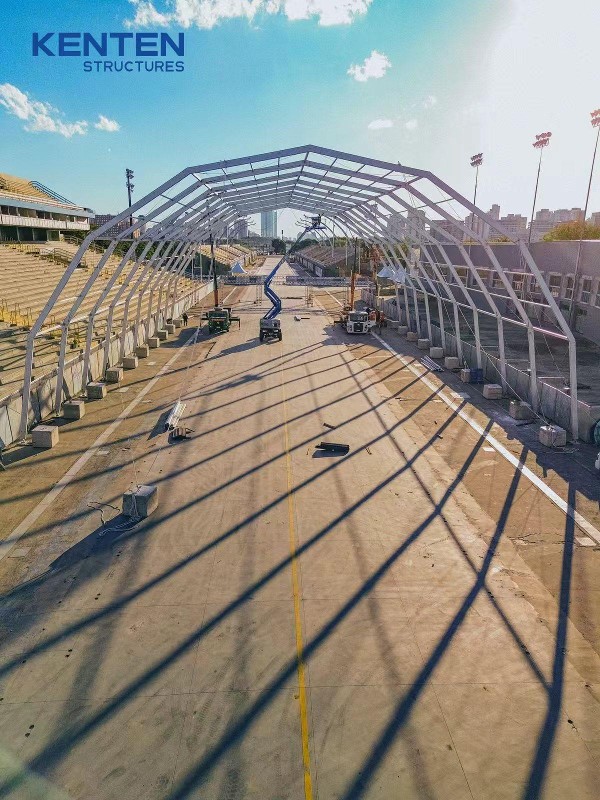 1,500 m² Clear Span Polygon Tent