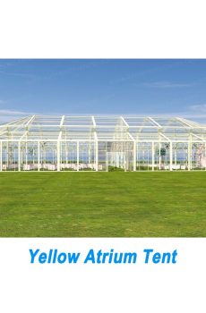 Yellow Atrium Tent