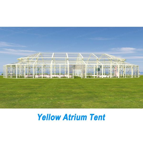 Yellow Atrium Tent