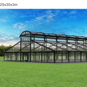 25×30×3m Semi-Arch Atrium Tent
