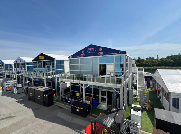 VIP office area and rest area