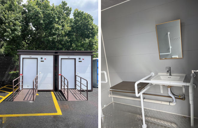 Accessible Toilet Cubicle